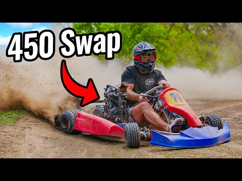 Shifter Kart with 450cc Dirt Bike Motor