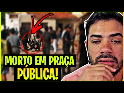 LINCHAMENTO DE ESTUPRADOR  EM  PRAÇA PÚBLICA EM  AREIA BRANCA -  1993  (react)