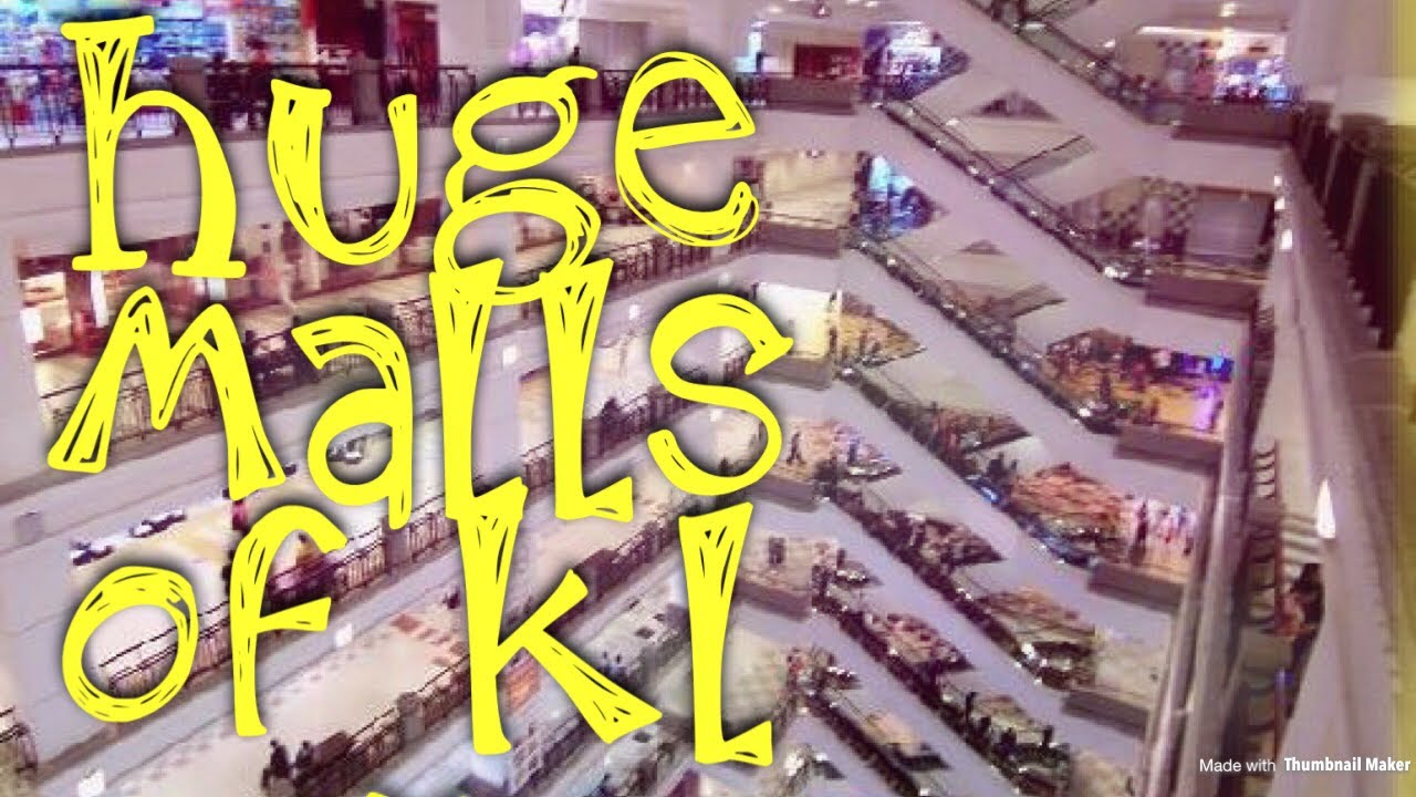 WORLD TRAVEL VLOG 4 | HUGE MALLS of Kuala Lumpur, Malaysia