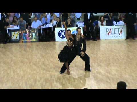 Vladimir Karpov & Mariya Tzaptashvilli Prague Open 2011 solo cha cha