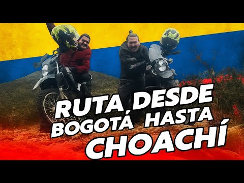 RUTA #11:- 🌧️🏔️ De Bogotá a Choachí en mi AKT TTR 200: ¡entre niebla y rocas!