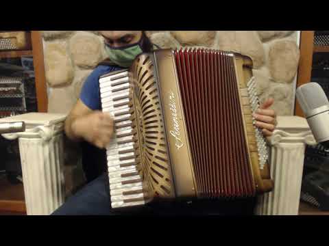 Certified Pre-Owned Cappuccino Serenellini Imperator Piano Accordion LMMH 41 120 $5999