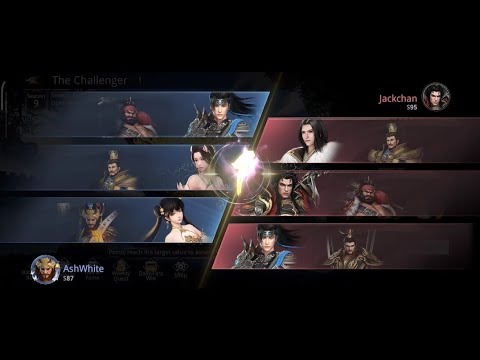 Free Player VS VIP Player (Lu Bu) Fair 1V1 - Dynasty Legends 2