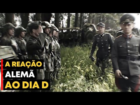 REAL SCENES! THE GERMAN REACTION TO D-DAY - THE BATTLE OF NORMANDY