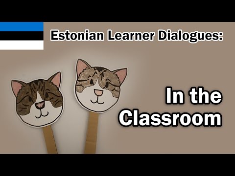 Estonian Learner Dialogues: 9. In the Classroom thumbnail