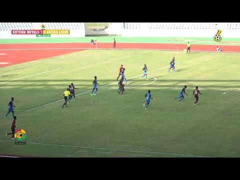 Kotoku Royals 1 : 0 Accra Lions  -  betPawa Premier League Highlights