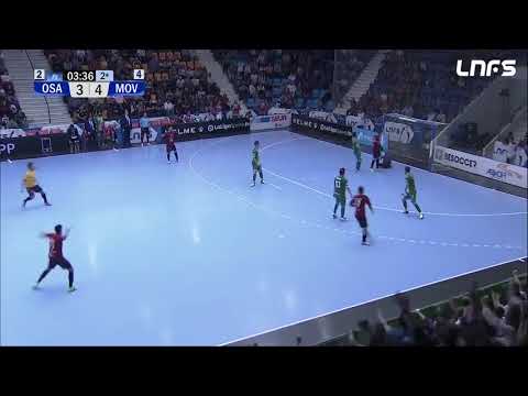 Gol Rafa Usín (4-4) Osasuna Magna - Movistar Inter. J26, 1Div. LNFS