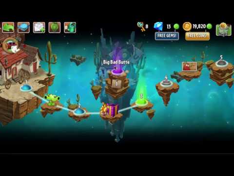 Plants Vs Zombies 2 Part 11: Red Dead Rutabaga