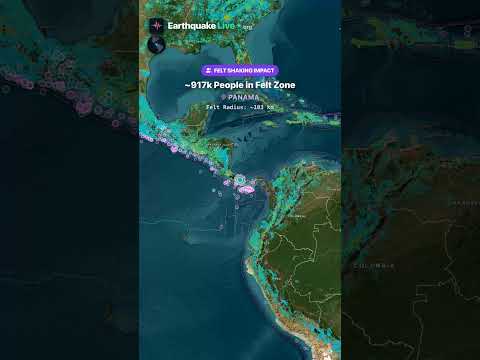 M4.7 Earthquake — 31 km S of Bocas del Toro (Panama)