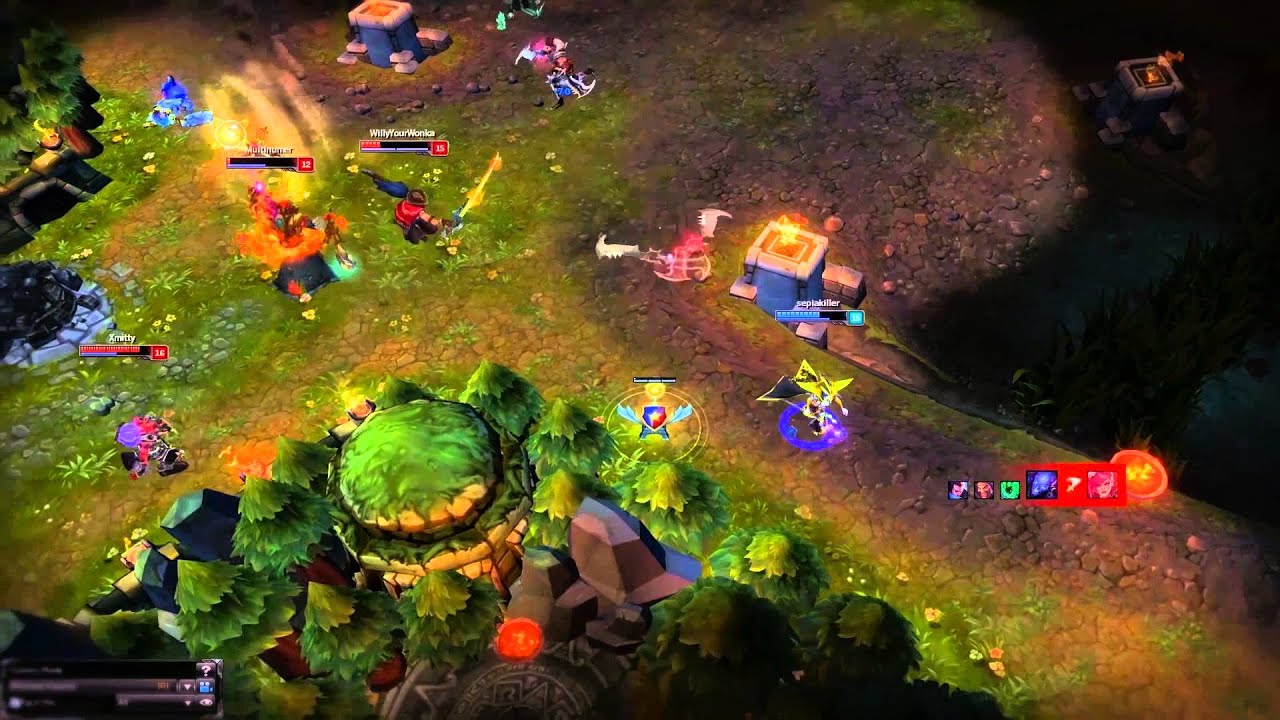 Liên Minh Huyền Thoại: Top 5 pha xử lý kinh điển