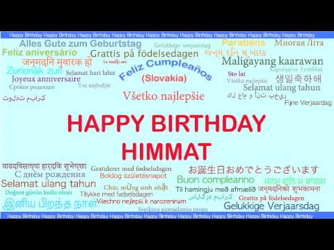 Himmat   Languages Idiomas - Happy Birthday