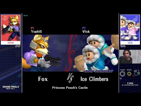 Vick's DairToSpike #3 | Vick (Ice Climbers) vs Yophi (Fox) | Grand Finals