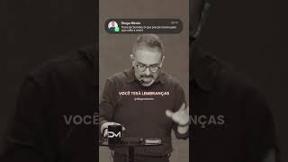 Deus não vai apagar seu passado, mas seu passado não vai governar seu futuro. #diegomenin #sabedoria