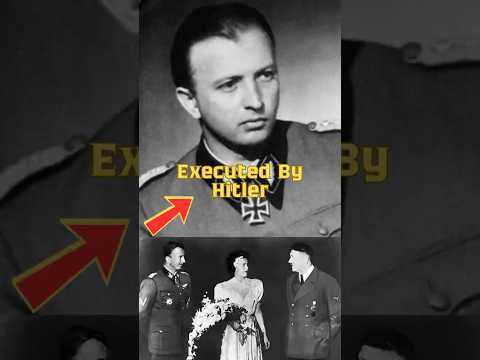 Hitler Executed His Own SS Officer&hellip; The Fegelein Story #WW2