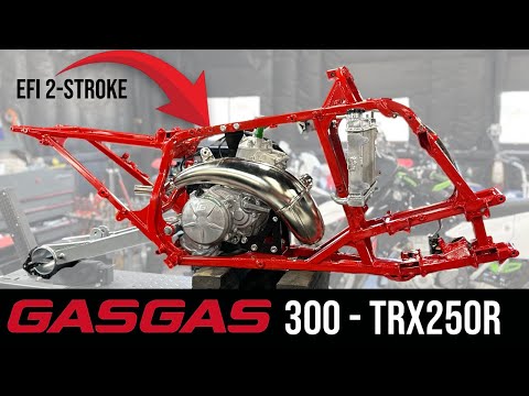 2025 GASGAS 300 – TRX250R Hybrid-ATV-Bau – Teil 1
