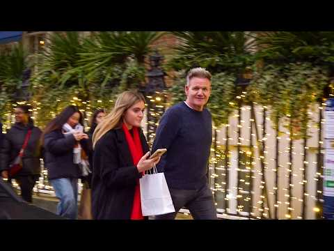 Gordon Ramsay driving his new Audi RS6 GT in London!