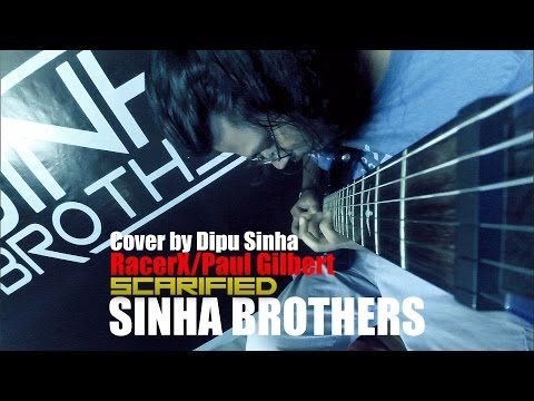Scarified - Racer X/Paul Gilbert (cover) || Sinha Brothers || Live Recorded