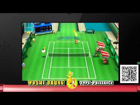 Mario Tennis Open - Tous les Yoshis à chasser (Nintendo 3DS)
