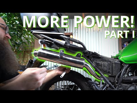Unlock 10% MORE POWER On Your 2023 Kawasaki KLR 650!