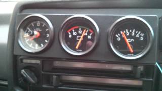 VDO 5 bar oil pressure gauge testing.