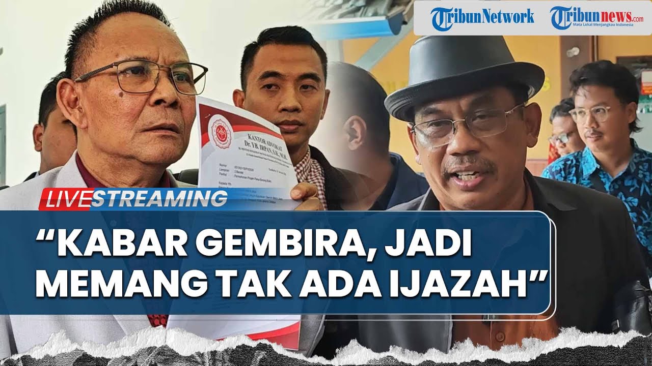 Alasan Pihak Jokowi Tak Tunjukkan Ijazah Asli di PN Solo Terungkap, Kuasa Hukum: Ada di Polda Metro