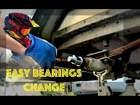 Respo peräkärryn laakerin vaihto