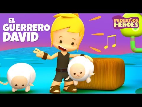 EL GUERRERO DAVID ⚔️🐑| PEQUEÑOS HEROES - Cancion Infantil