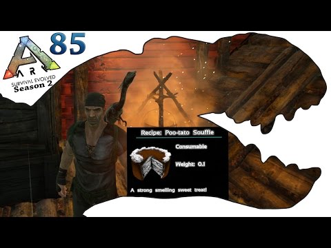 ARK Survival Evolved Gameplay - S2 Ep85 - RP Cooking Recipe System & Compy Taming  - Let's Play