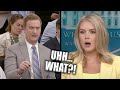 Karoline Leavitt Just Gave An Answer So Dumb It Broke Peter Doocy S Brain