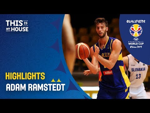 Adam Ramstedts genombrott vs. Slovakien (#FIBAWC Pre-Qualifiers)