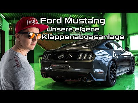Ford Mustang |  Unsere eigene Klappenabgasanlage | SimonMotorSport | #284