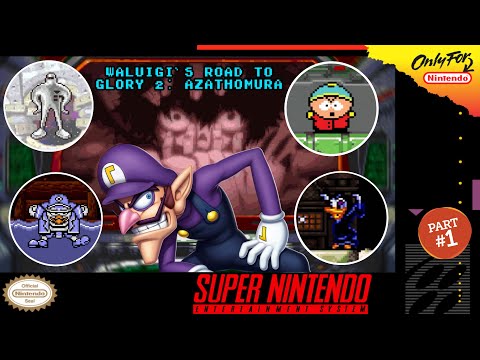 Waluigi's Road to Glory 2 - Azathomura | SMW Romhack [SNES] Part 1