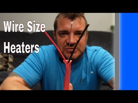 What Size Wire For A Baseboard Heater