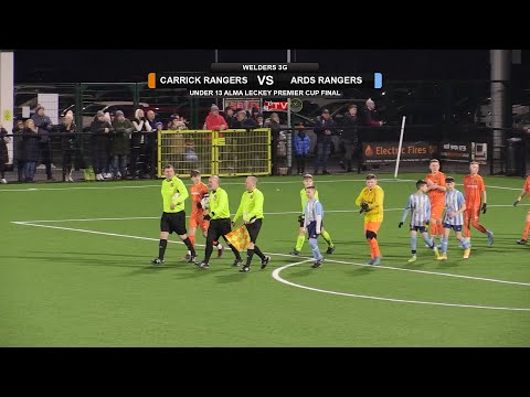 Carrick Rangers v Ards Rangers - Under 13 Alma Leckey Premier Division Cup Final - March 2022