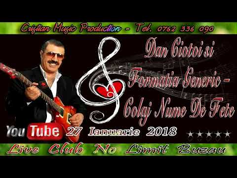 Dan Ciotoi & Formatia Generic – Nume de fete Video