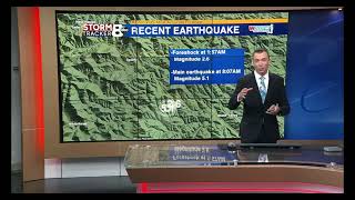 Earthquake near Sparta, NC