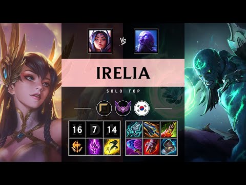 Irelia Top vs Ryze: Legendary - KR Master Patch 14.18