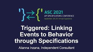 Triggered: Linking Events to Behavior through Specifications - Alianna Inzana