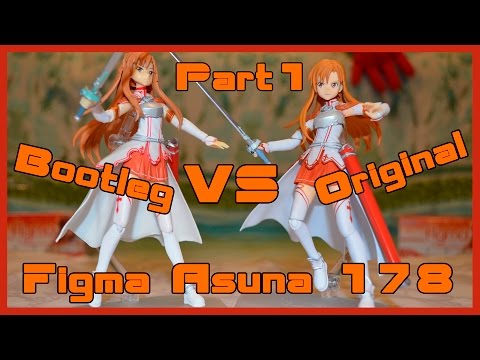 Figma 178 Asuna ( Sword Art Online ) Обзор Оригинала и Подделки часть 1