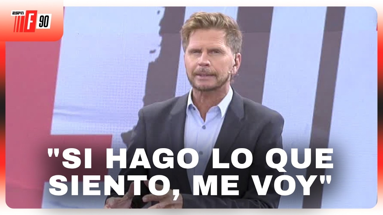 "GALLARDO NO PUEDE AGUJEREAR SU PROPIA ESTATUA": el Pollo abrió #ESPNF90 con un editorial memorable