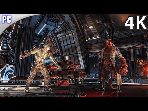 Injustice 2 | Bane vs Hellboy | PC Gameplay 4K