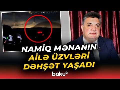 Ağır qəzaya düşən şəxslər məşhur meyxanaçı Namiq Mənanın qızı, kürəkəni və nəvəsi imiş - Baku TV