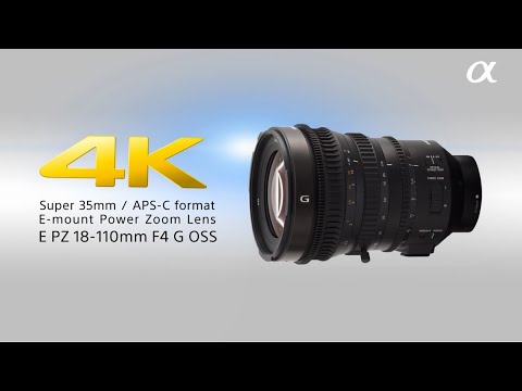 E PZ 18-110mm F4 G OSS | SELP18110G | Sony United Kingdom E PZ 18-110mm F4 G OSS | SELP18110G | Sony United Kingdom