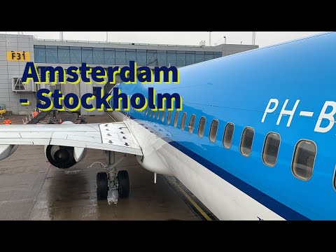 YouTube thumbnail for KLM Boeing 737-900 (winglets) Passenger/BBJ3