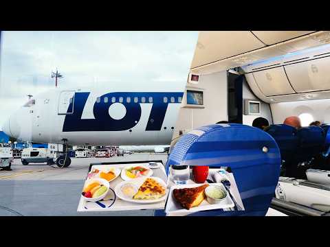 LOT Polish Airlines Premium Economy WORTH IT? Los Angeles to Warsaw Boeing 787-9 ✈️ Honest Review