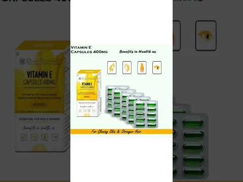 Blue Boost Vitamin E Capsule 400 Mg