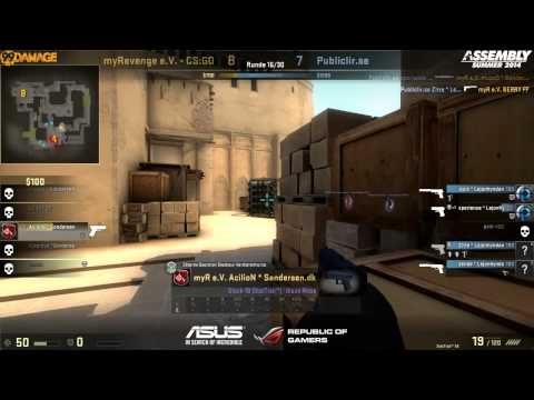 ASUS ROG Summer 2014 - Viertelfinale Publiclir vs. myRevenge (de_mirage) Map 1