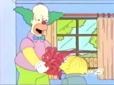 The Simpsons Syndication Promo (1996): “Homie the Clown" (S06E15) (20 second)