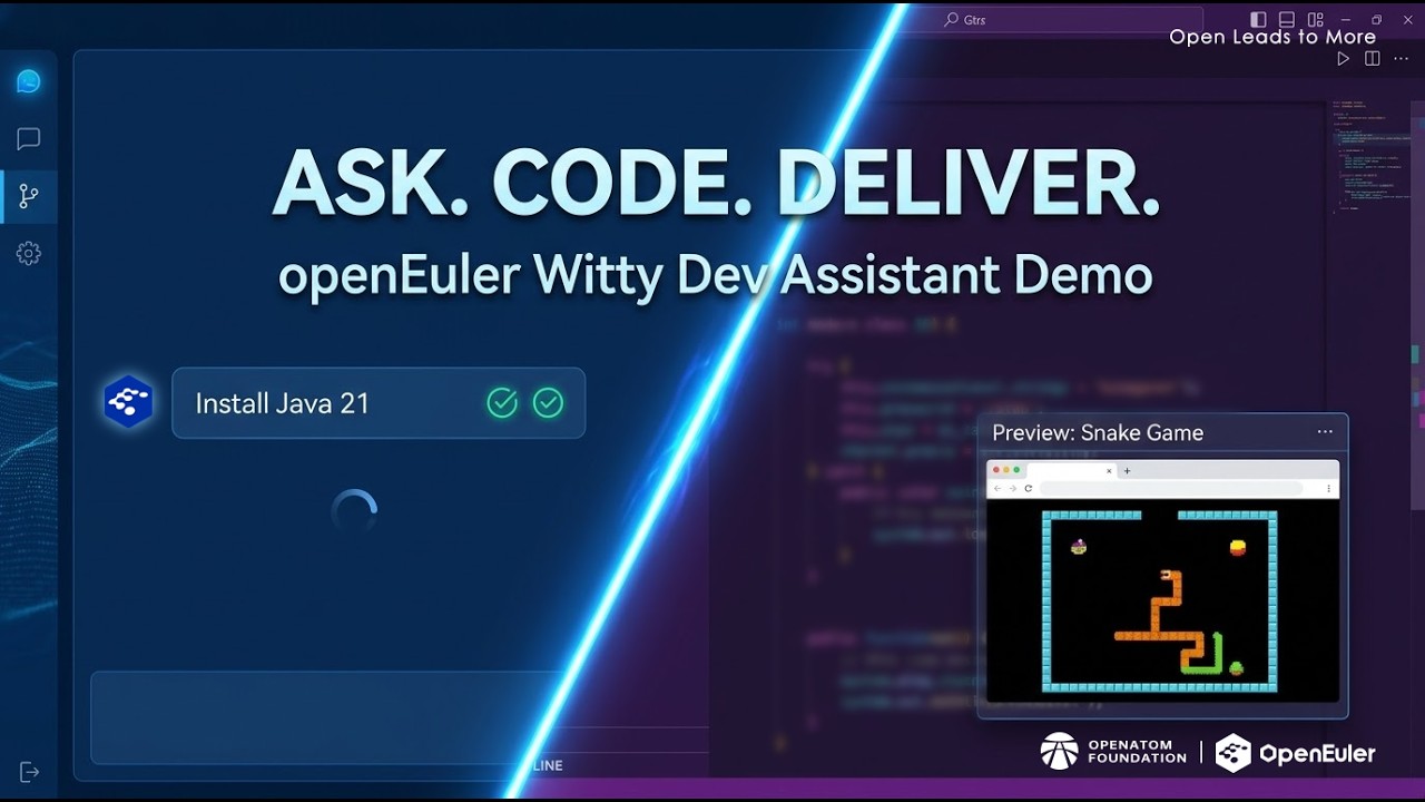 Stop Copy-Pasting: Build & Deploy Apps Autonomously with openEuler Witty Dev Assistant