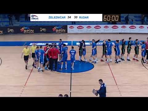 ARKUS liga 19. kolo / RK Železničar 1949 - RK Rudar / 29.02.2020.